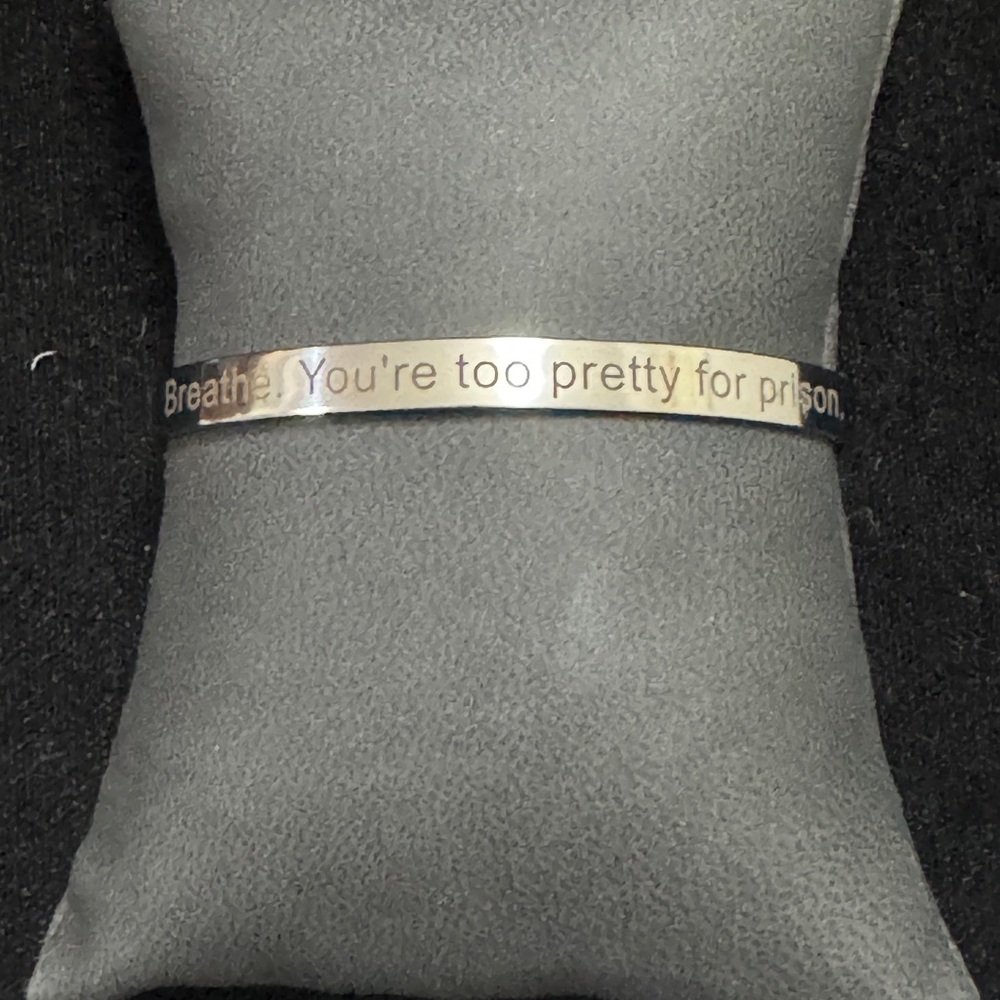 ✨ Snark by Steph Cuff Bracelet – Pick Your Favorite Phrase - Picture 5 of 6